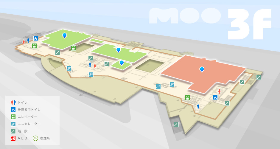 3Fフロアマップ